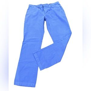 Vineyard vines slim fit breaker pants purple size 34x32